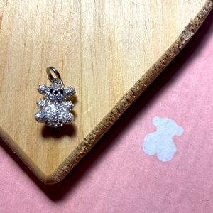 Tous diamonds bear pendent